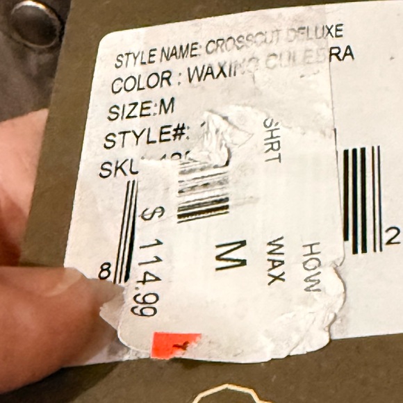 Howler Brothers - “Waxing Culebra”Charcoal Embroidered Shirt - Medium - NWT - Picture 6 of 7